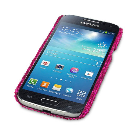 Samsung Galaxy S4 Mini Diamant Bling ToughGuard  - Rose