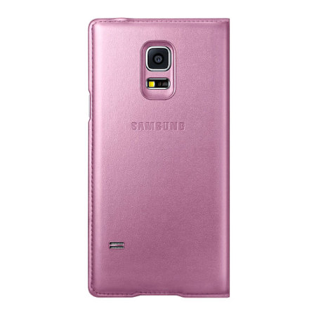 Stiptheid plank heb vertrouwen Official Samsung Galaxy S5 Mini Flip Case Cover - Metallic Pink