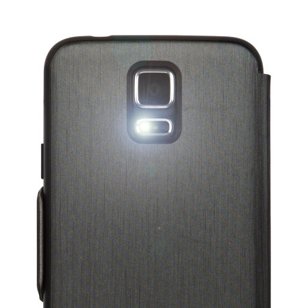 Moshi SenseCover voor de Samsung Galaxy S5 - Staal Zwart