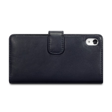 Encase Sony Xperia Z2 Genuine Leather Wallet Case - Black