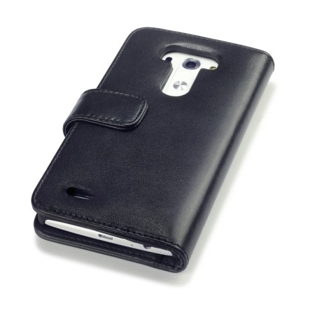 Encase LG G3 Genuine Leather Wallet Case - Black