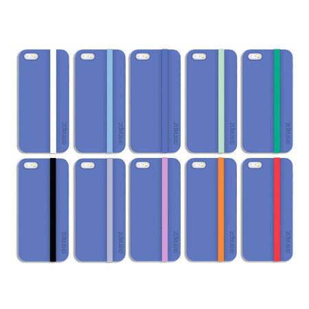 Snapz iPhone 5S/5 Case and Interchangeable Bandz - Monaco Blue