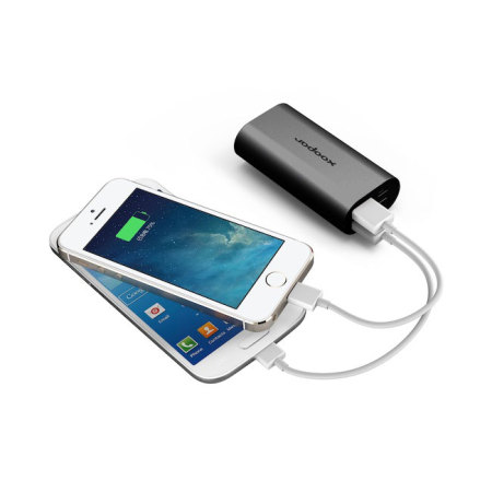Xoopar Squid Mini 5200mAh Dual USB Power Bank - Black