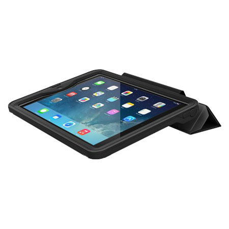 Rabat iPad Air pour Coque LifeProof Nuud – Noir