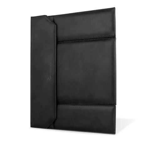 Encase Faux Leather Universal 7-8 Inch Tablet Stand Case - Black