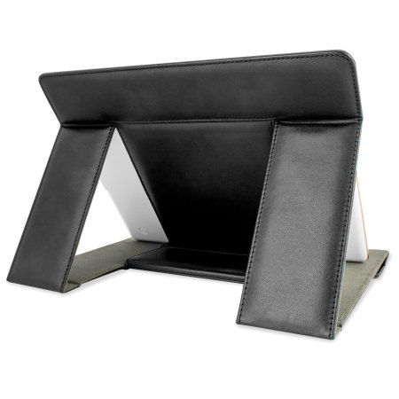 Encase Universal 9-10 Zoll Tablet Stand Tasche im Lederstil in Schwarz
