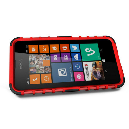 Encase ArmourDillo Nokia Lumia 630 / 635 Protective Case - Red