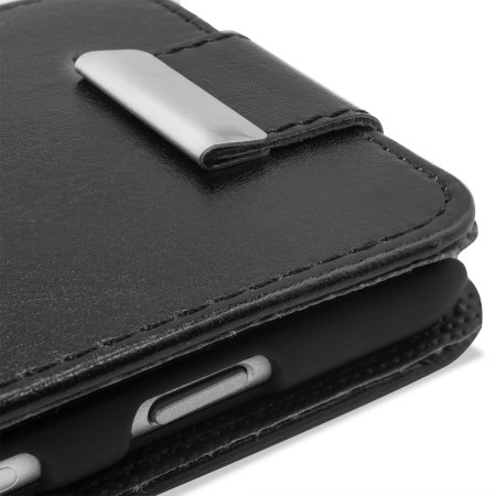 Encase Leather-Style iPhone 6 Plus Plånboksfodral - Svart