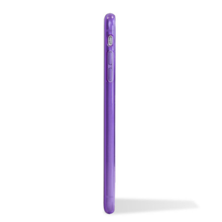 Encase FlexiShield iPhone 6 Plus geelikotelo - Violetti 
