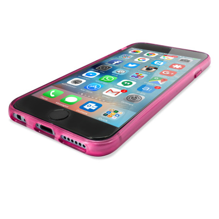 Funda iPhone 6 Plus Encase FlexiShield Gel - Rosa