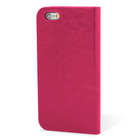 Encase Leather-Style iPhone 6 Plus Plånboksfodral med Stativ - Rosa