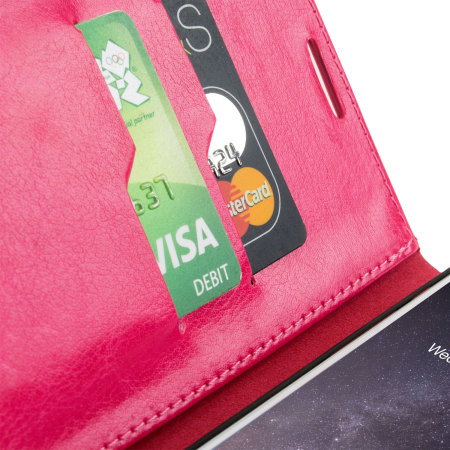 Encase iPhone 6 Plus Tasche Wallet Case in Hot Pink