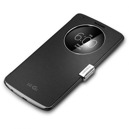 Spigen Magnetic Clip voor de officiële LG G3 Quick Circle Case- Zilver