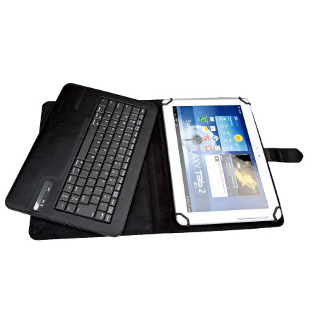 Kit: Universal Bluetooth Keyboard Case Hülle für 9-10 Zoll Tablets