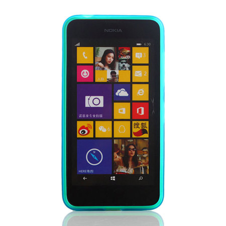 Flexishield Nokia Lumia 630 / 635 Gel Case - Blue