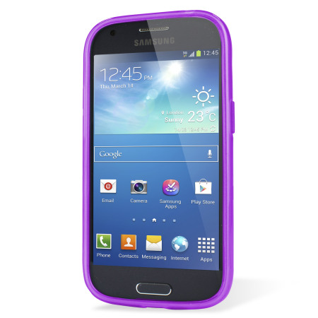 omdraaien sigaret Sada Flexishield Samsung Galaxy Ace 4 Gel Case - Purple