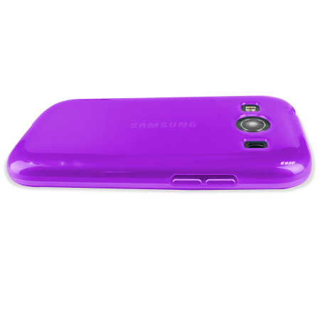 Flexishield Samsung Galaxy Ace 4 Gel Case - Purple