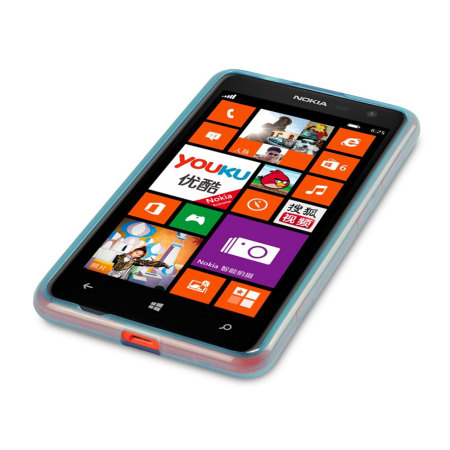 Encase FlexiShield Nokia Lumia 625 Gel Case - Frost Blue