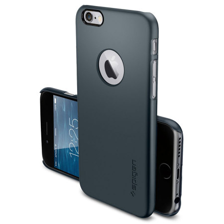 Spigen Thin Fit A iPhone 6S / 6 Shell Case - Metal Slate