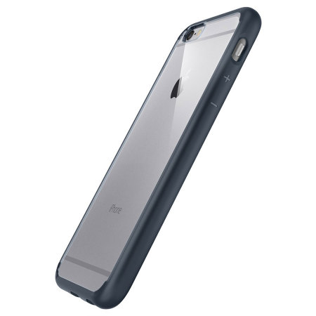 Spigen Ultra Hybrid iPhone 6S / 6 Bumper Case - Metal Slate