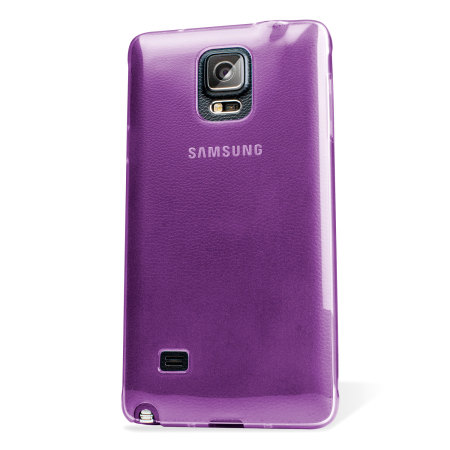 Encase FlexiShield Samsung Galaxy Note 4 Deksel - Lilla