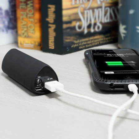 enCharge 2200mAh Power Bank with LED Torch - Black