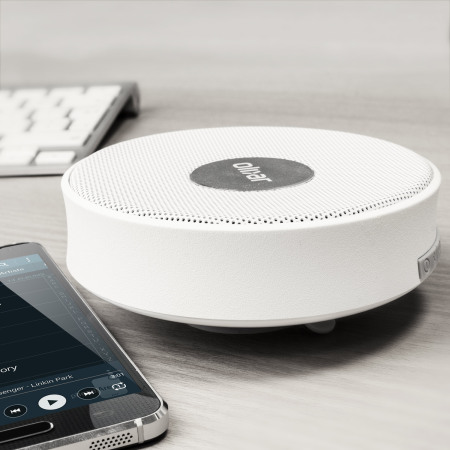 Olixar Aqualux Wireless Splash Proof Speaker - White