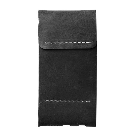 Zenus Italian Alpla Leather Classy iPhone 6S / 6 Pouch - Black