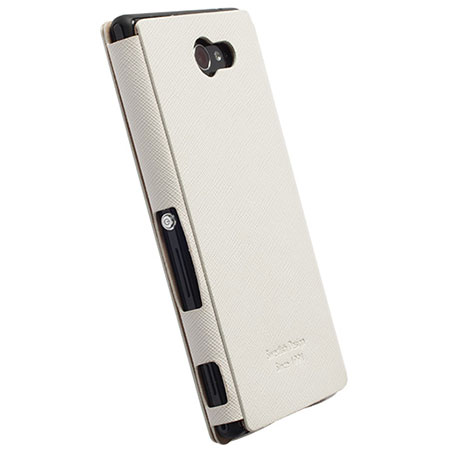 Krusell Malmo Sony Xperia M2 FlipCase - White