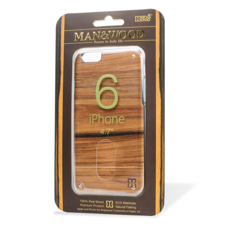 Funda iPhone 6s / 6 Man&Wood de Madera - Sai Sai