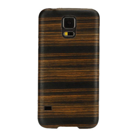 Man&Wood Samsung Galaxy S5 Wooden Case - Ebony