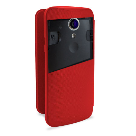 COQUE - Custodia Motorola Moto G42, Flip Cover In Pelle Marrone Con Grana, Slot Per Schede E Chiusura Magnetica
