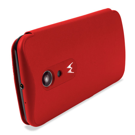 HAOYE Cover Motorola Moto G13 Con Custodia A Libro In Pelle PU E TPU | Portafoglio Con Slot Per Carte E Supporto Magnetico | Rosso