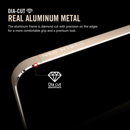Spigen Neo Hybrid Metal iPhone 6S Plus / 6 Plus Case - Metal Blue