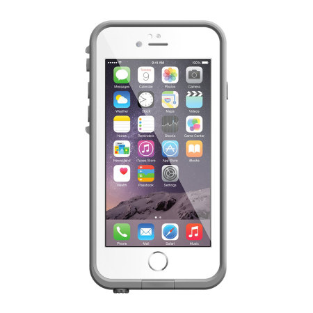 LifeProof Fre iPhone 6 Waterproof Case - White / Grey