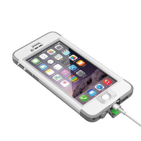 LifeProof Nuud Case voor iPhone 6 - Wit / Grijs