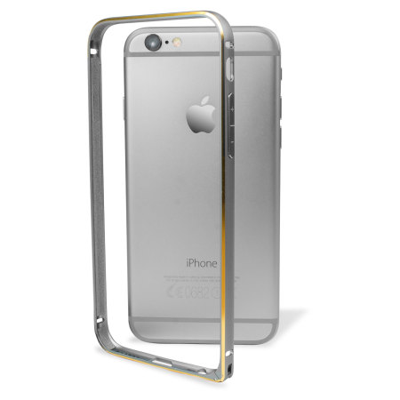 Aluminium Bumper Case iPhone 6 Hülle in Gun Black