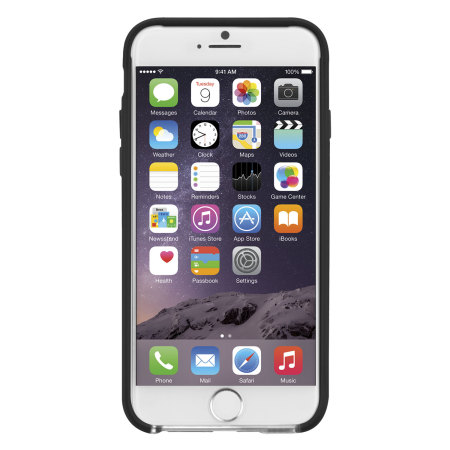 Bumper iPhone 6 Case-Mate Tough Frame - Transparent / Noir