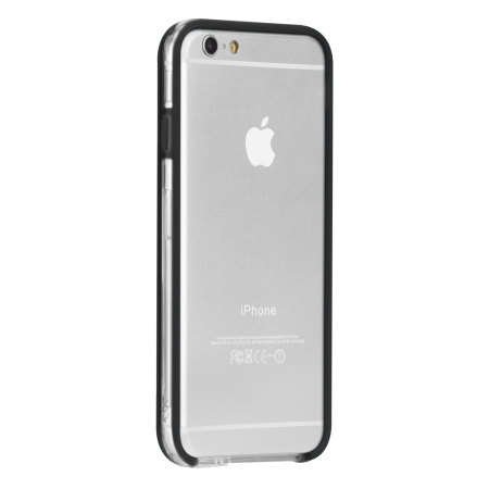 Bumper iPhone 6 Case-Mate Tough Frame - Transparent / Noir
