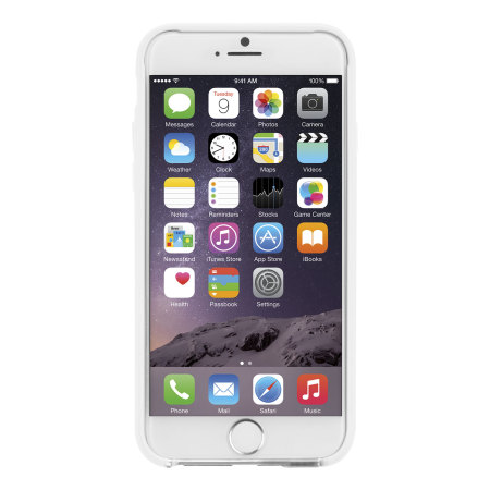 Case-Mate Tough Frame iPhone 6S / 6 Bumper - Clear / White