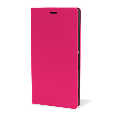 Encase Leren Stijl Wallet Case voor de Sony Xperia Z3 - Roze