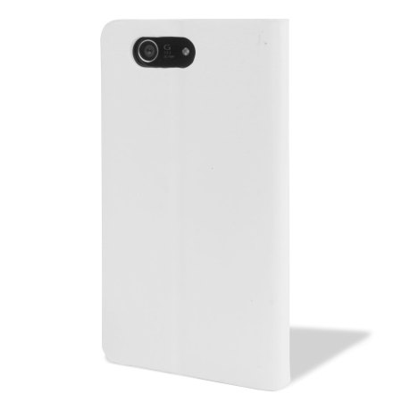 Encase Leather-Style Sony Xperia Z3 Compact Wallet Case - White