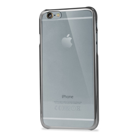 Glimmer Polycarbonate iPhone 6S / 6 Shell Case - Silver and Clear