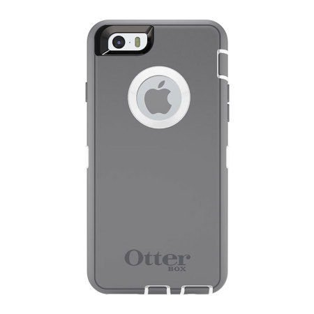 Funda iPhone 6 Plus Otterbox Defender Series - Blanca / Gris