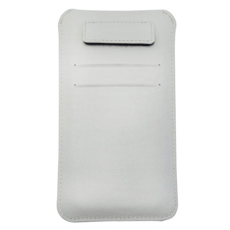 Draco Leather Sleeve iPhone 6S / iPhone 6 Case - White