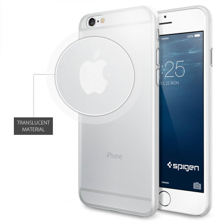 Spigen Air Skin iPhone 6 Shell Case - Soft Transparant