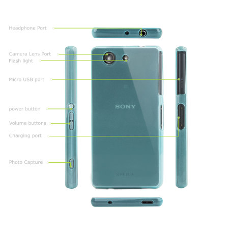 FlexiShield Sony Xperia Z3 Compact Gel Case - Blue