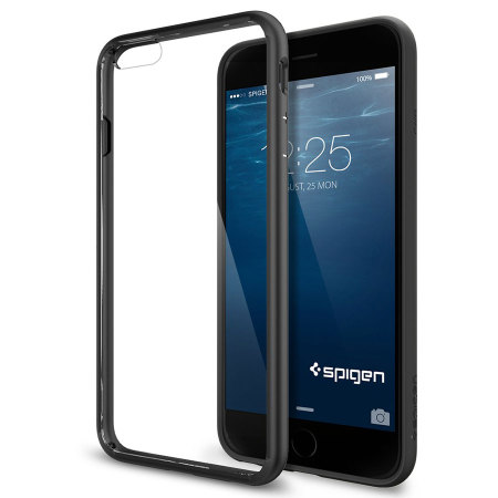 Coque iPhone 6 Plus / 6S Plus Spigen SGP Ultra Hybrid – Noire