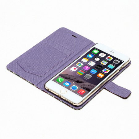 Zenus Liberty Diary iPhone 6S Plus / 6 Plus Case - Meadow Violet