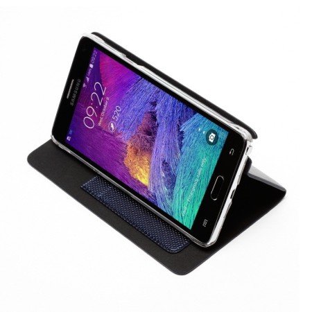 Zenus Metallic Diary Samsung Galaxy Note 4 Case - Navy